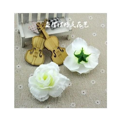 A1 Home &wedding decoration artificial flowers 8CM Silk Flower Wedding simulation flower decoration rose flower silk flower