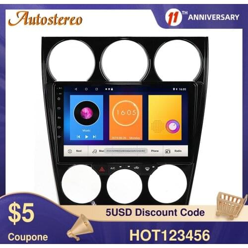 Android 7.0 16GB Car GPS Navigation Audio Radio For Mazda 6 2002-2007 Stereo Head Unit Multimedia Player Auto Radio Tesla style
