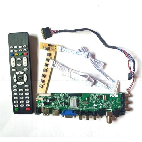 For N116BGE-L32/L31/L21/L11 1366*768 HDMI-Compatible VGA USB AV TV 3663 DVB digital universal LVDS Pin LCD Controller board