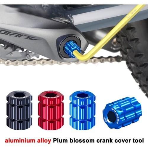 MTB Road Bike Crankset Removal Wrench Aluminum Alloy Crank Cover Removal Installation Tools Cycling Accessories