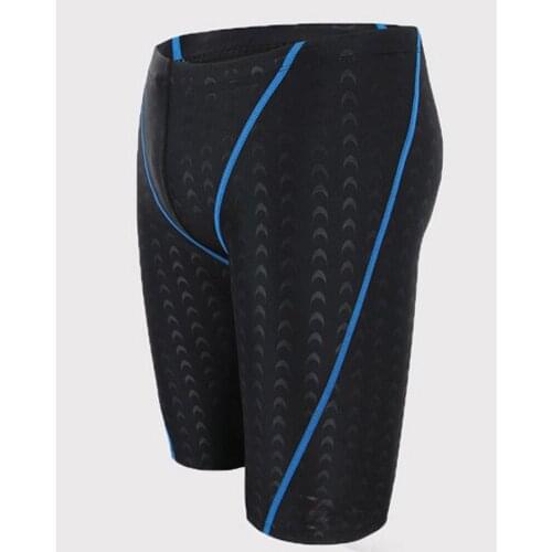 WYOTURN Mens Professional Sport Swimwear Shark Skin Swim Trunks Quick Dry Bathing Flat Briefs Plus Size Competition Swim Suit