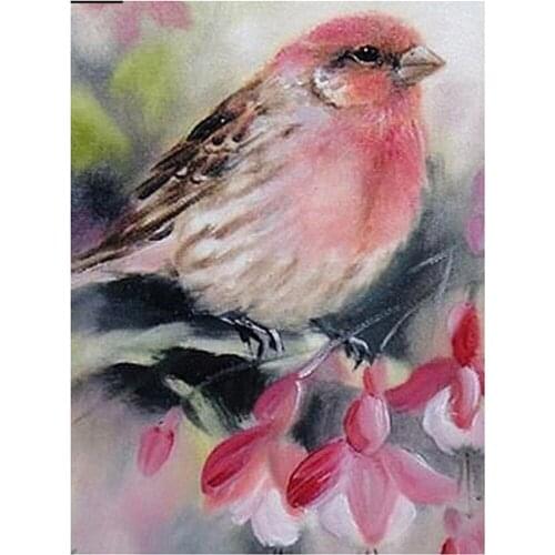 Bird Flower DIY 11CT Cross Stitch Embroidery Kits Needlework Craft Set Cotton Thread Printed Canvas Home Decoration For Sale