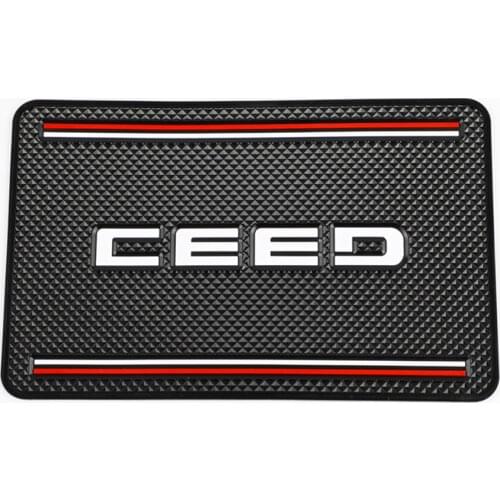 Car Anti-Slip Mat Dashboard Sticky Pad Non-slip Mat Holder For Kia Ceed Rio 3 4 Sorento Cerato Accessories