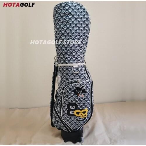 2021 New Fashion Womens Golf Bag Octopus print Full Clubs Set Standard Golf Bags Golf Cart Bags with Trolley roller