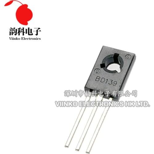100PCS BD139 TO126 TO-126 new voltage regulator IC