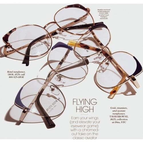 Cute Cat Ear Metal Glasses Frames Optical Eyeglasses Female Fashion Myopia Frame JD1273