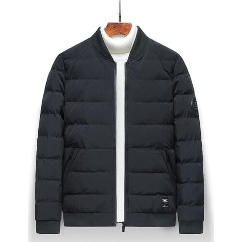 Winter jacket men Fake Down Men Jackets Parka Men High Quality Winter Warm Outwear Brand Slim Mens Coats Casual Windbreak