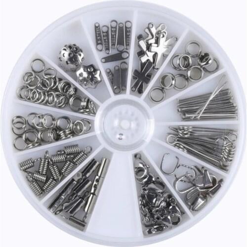 Stainless Steel Lobster Buckle Melon Buckle Nine Character Needle Cross And Other Accessories Combination Jewelry Making