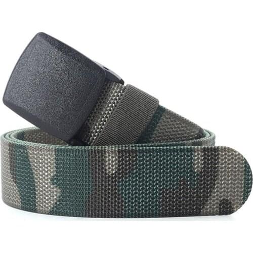 Mens Belt Fashion Nylon Belt Outdoor Tactical Belt High Qualtiy Mens Casual Belt Wear-resistant canvas Belt Combat Belts