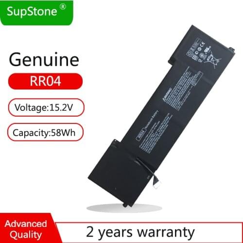 SupStone Genuine RR04 Battery For HP Omen 15-5000NA 5000ND 5011TX 5220NR 5120NR 5117TX 5104TX 5051NA 778951-421 TPN-W111 LB6N