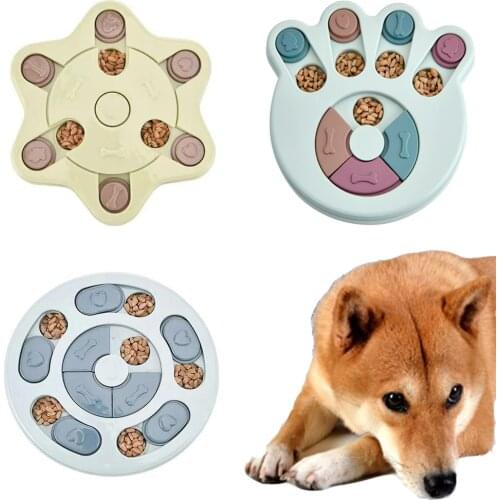 Unique Smart Dog Puzzle Toys Puppy Treat Dispenser Interactive Dog Toys Improve Dogs IQ Designed For Training Treats