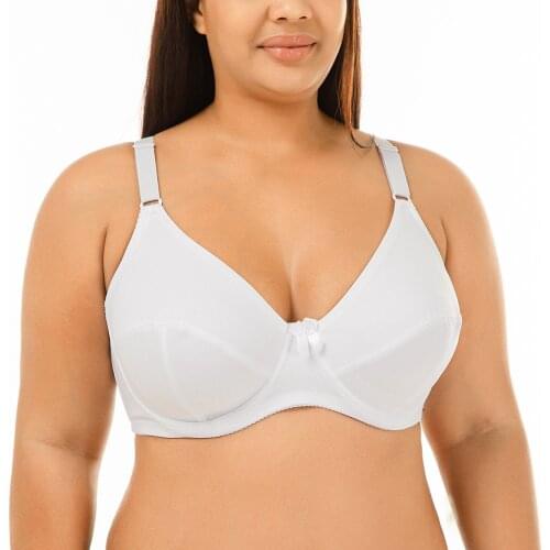 Sexy lingerie light padded push up bra deep v bralette B C D E F cup Plus size 75-105 lace bras for women comfort cotton bh C22