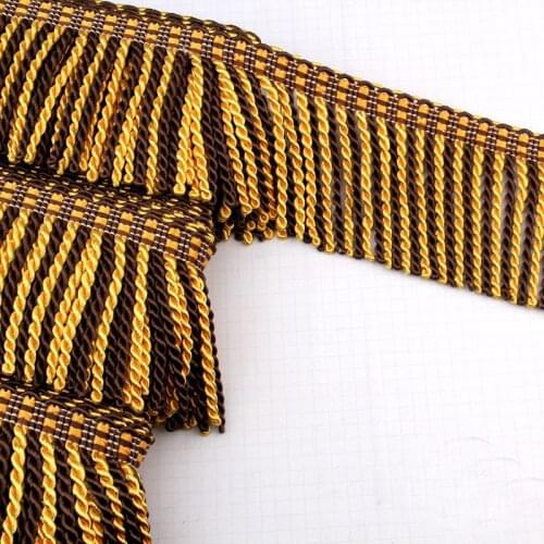 13Yards/lot lace trim decoration diy clothes accessories Curtain Lace tassel rope traceries accessories fabric