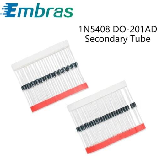 20Pcs Schottky Rectifier Diode DO-27 1N5408 1N5404 1N5822 1N5401 1N5402 1N5406 1N5407 1N5820 1N5821 1N5825 DO-201AD 3A 40V 1N