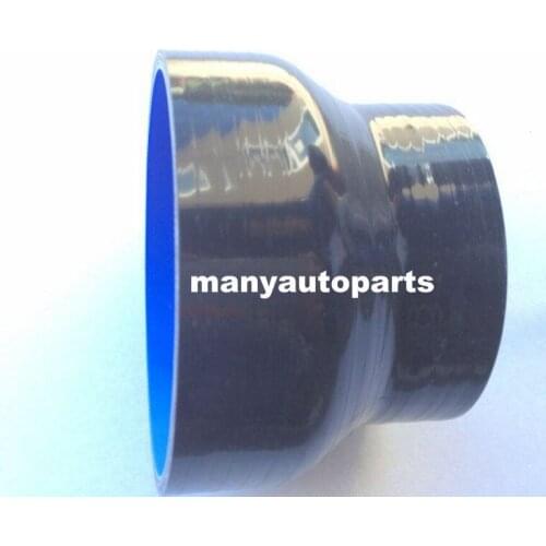74mm to 102mm 3'' to 4'' intake / Turbo Intercooler Pipe Silicone Reducer Hose black