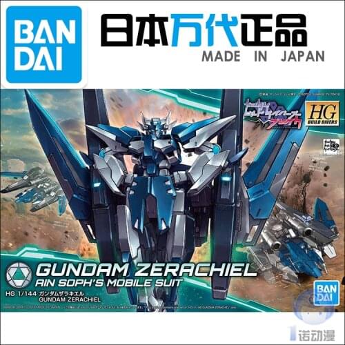 Bandai 56749 HGBD 027 1/144 ZERACHIEL Gundam Harute Death Gundam Action Figure model toys kids