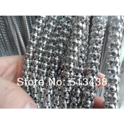 Free ship! 50 meters wholesale cool Stainless Steel 8mm Lantern chain.jewelry finding DIY men necklace bracelet in Bulk