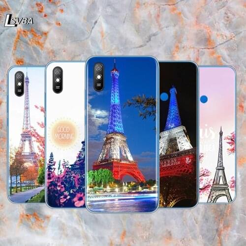 Paris Eiffel Tower Travel For Xiaomi Redmi K30 K30i K30S Ultra 10X 8 8A 7 6 K20 Pro 7A 6A S2 GO 5 5A 4X Plus Phone Cases