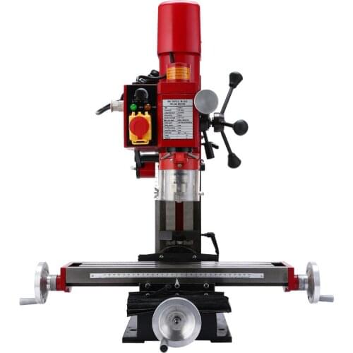 220V Home Bench Drill Milling Machine Small Multifunction Drilling And Milling Machine Industrial Grade Machine Tool Drill Press