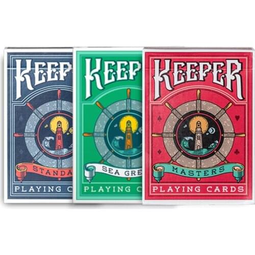 Ellusionist Keeper Playing Cards Bicycle Red/Blue/Green Deck USPCC Poker Magic Card Games Magic Tricks Props for Magician