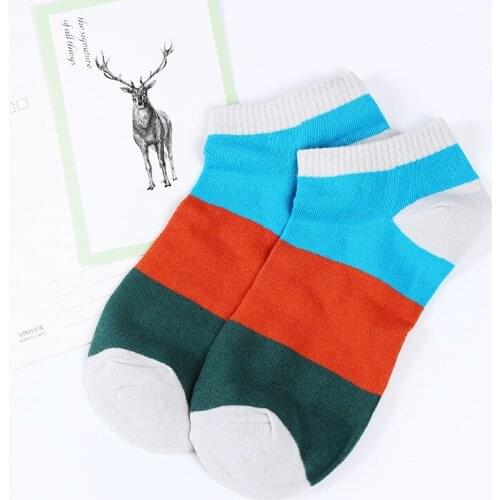 Cotton women low ankle boat socks invisible silicon gel slipper girl boy hosiery 4pair=8pcs ws146