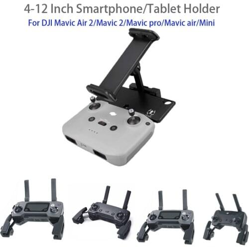 For DJI Mavic Air 2 Mavic Pro Spark Remote Controller Bracket Clip SmartPhone Tablet Holder Mavic 2 Pro Mavic Mini Accessories