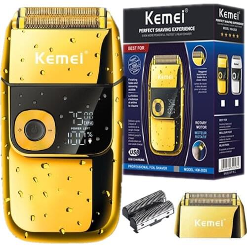 Kemei Electric Shaver For men Multifunctional Mens shaver Razor Reciprocating Foil Mes Shaving Machine trimmer hair clipper