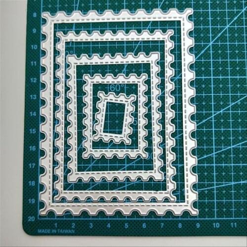Layered cutting dies scrapbooking dies frames for DIY Scrapbooking Embossing Decorative Crafts Supplies Cards Making