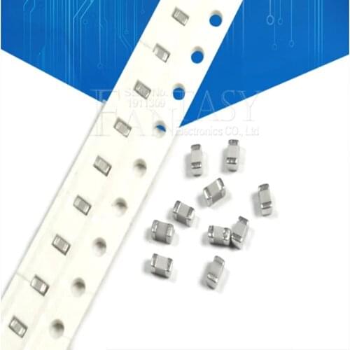 100PCS/lot 0603 50V SMD Thick Film Chip Multilayer Ceramic Capacitor 1pF - 22uF 10NF 100NF 1UF 2.2UF 4.7UF 10UF 1NF 100PF