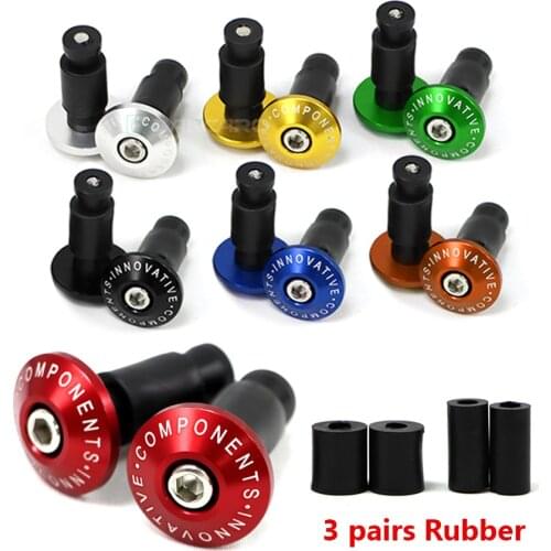 Motorcycle Handle Bar End Cap Anti Vibration Silder Plug For 65 85 125 200 250 300 350 400 450 500 530 SX XC EXC EXC R F W