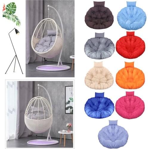 Solid Colors Papasan Chair Cushion Seat Cushion Round Chair Pad Home Floor Cushion For Home Decoration