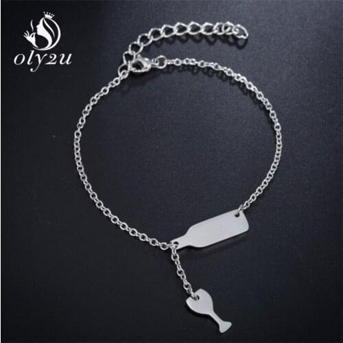 Oly2U Chain Bracelets