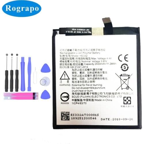 Original 2930mAh Replacement Battery For SHARP S2 fs8010 AQUOS s2 HE332 Cell Mobile Phone Batteries