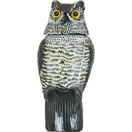 Mouse Killer Animal Stand Shake Owl Yard Orchard Protection Repellent Bird Pest Controller Mice Catcher Hanting Repelleller