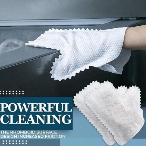 Gloves Wiping Rags Non-woven Cloth Glove Kitchen Cleaning Cloth Electrostatic Precipitator Anti-grease Dish Cleaning Towels