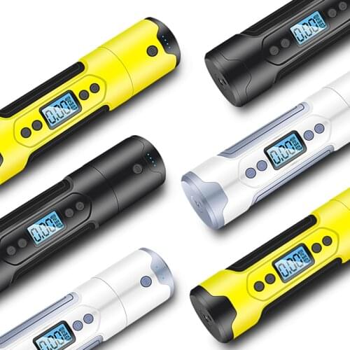 Tire Air Pump with LED Tire Barometer Portable Charger 3-in-1 Portable Air Compressor 35L / min 150 PSI Tire Inflator