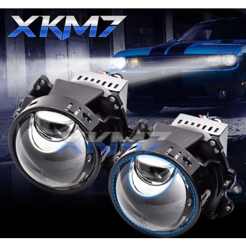 Bi-led Lens Projector With Hella 3R G5 Bracket LED Headlight Matrix Hyperboloid 3.0'' 6000K 40W Dual Convex Light Tuning Car DIY