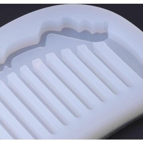 Silicone Mold DIY Jewelry Comb Making Decorative Craft Handmade Epoxy Resin Tool MXME