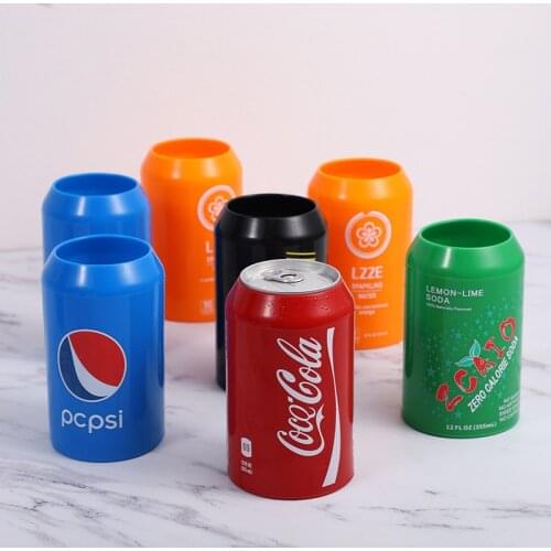 Silicone protector Hide a Beer Can Cover Hide Your Beverage Can Beer Can Sleeve Suitable for 12 oz 355ml Cans trick your colleag
