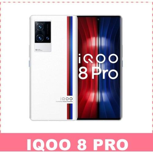 IQOO 8 Pro 5G Snapdragon 888 Plus 120W Charger 50W Wireless Charger 4500 mAh 6.78 Inch LTPO AMOLED 120Hz 5G Smartphone