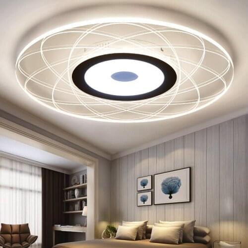 Modern round ultra circular led ceiling light living room dining room bedroom study ceiling light
