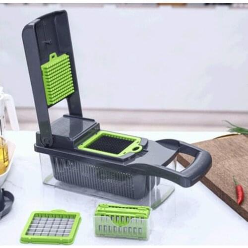 High Quality Vegetable Chopper Slicer Dicer Veggie Cutter Onion Chopper Manual Mandolin Fruit Peeler For Garlic Cabbage Carrot
