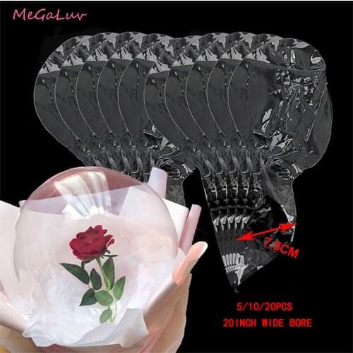 10pcs 20inch Wide Inflatable Mouth Transparent Globo Clear Balloon Helium Inflatable Bobo Balloon Wedding Birthday Baby Shower