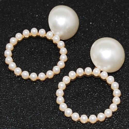 2021 Brincos Aretes Earing Geometry With Crystal Act The Role Tasted New Popular Circle Earrings All Circles Earpins Joker