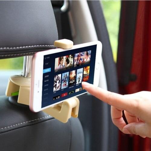 Car Hooks Cell Phone Holder for Car Accessories Storage Hidden Headrest Seat Back Hanger Holder Car Seat Organizer Phone Mount