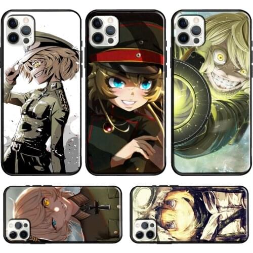 Anime Tanya Degurechaff Youjo Senki Case For iPhone 12 Pro Max 12 mini 11 Pro Max 6S 7 8 Plus X XR XS Max SE 2020 Cover