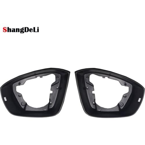Car Rear View Mirror Cover Rearview Mirror Frame Shell Wing Mirror Housing Suitable for Skoda Octavia 2014 - 2017