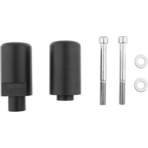 Black Motorcycle No Cut Frame Slider Crash Protector For Suzuki GSXR 600/750