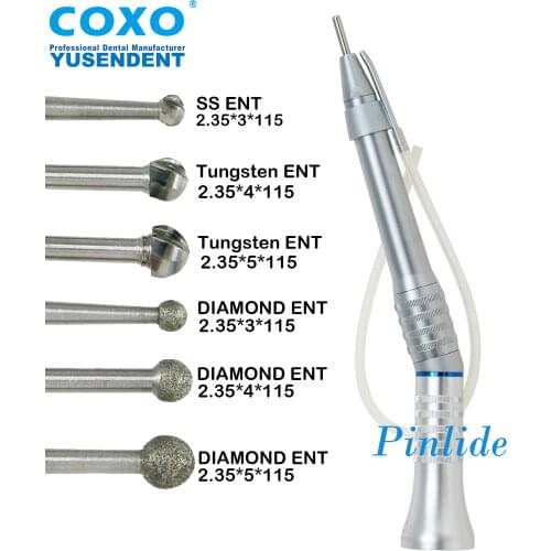 COXO Dental Micro Surgery Surgical Operation 20° Contra Angle Handpiece ENT Bur CX235 2S