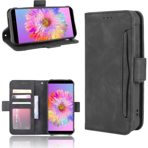 For Oukitel WP5 Case 5.5 inch Multi-function card slot Leather Book Flip Design Wallet Cover For Oukitel WP5 Pro Case